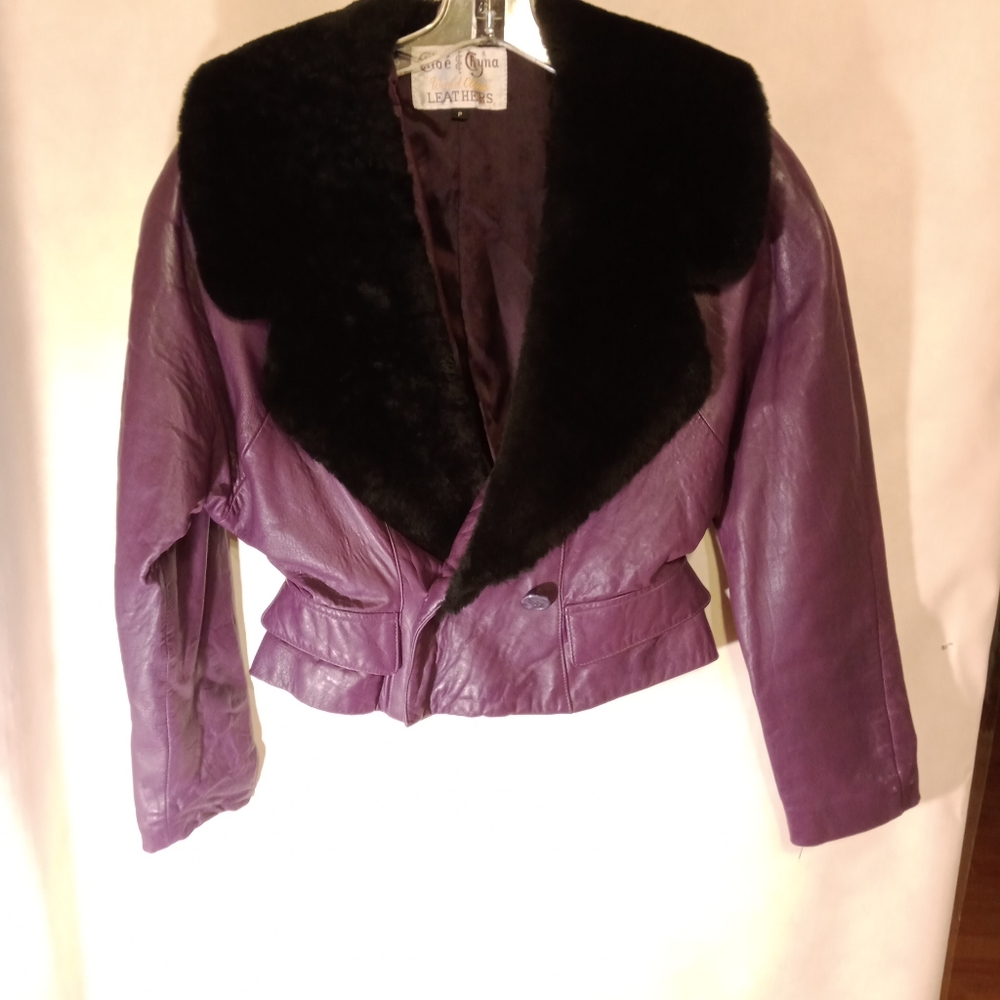 Women's Vintage Leather Jacket